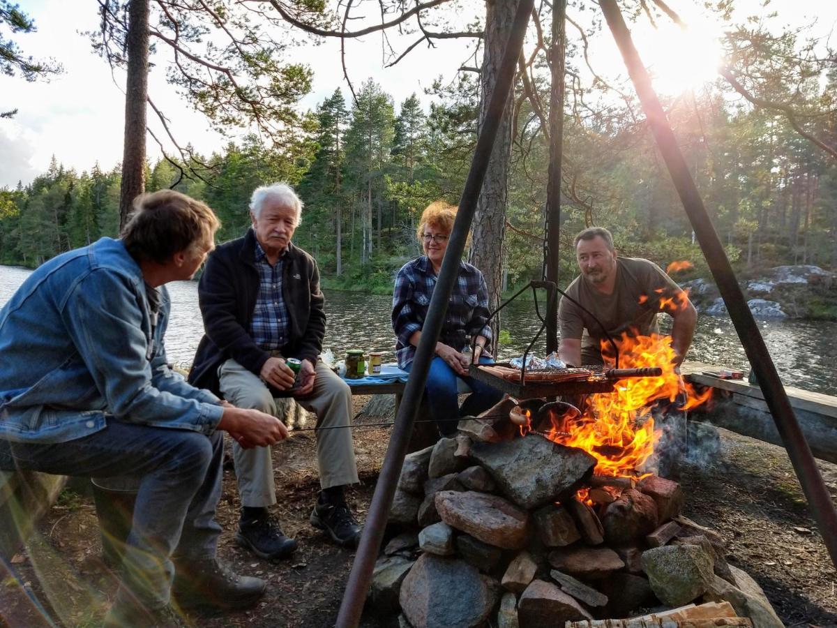 Stuga Glaskogen Glava Esterno foto